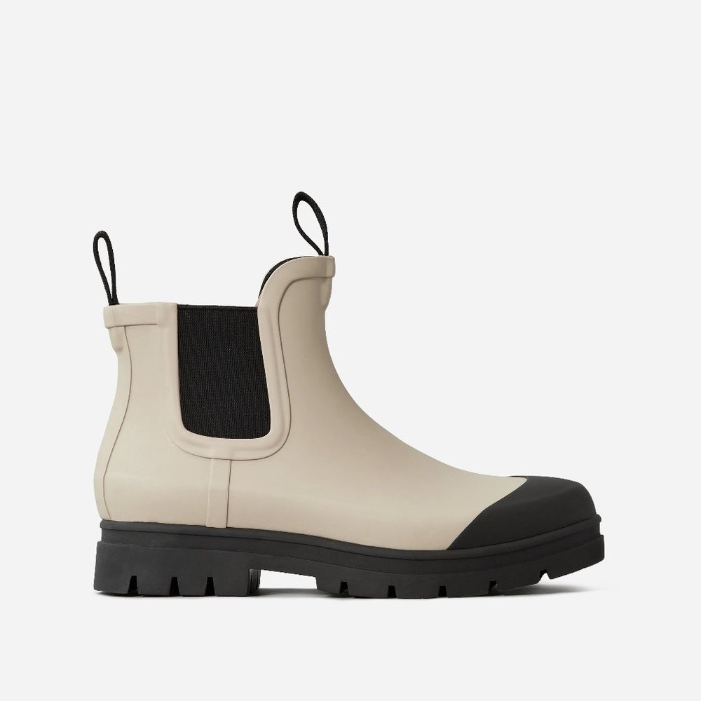 Everlane Rain Boot Stone Color Size 8